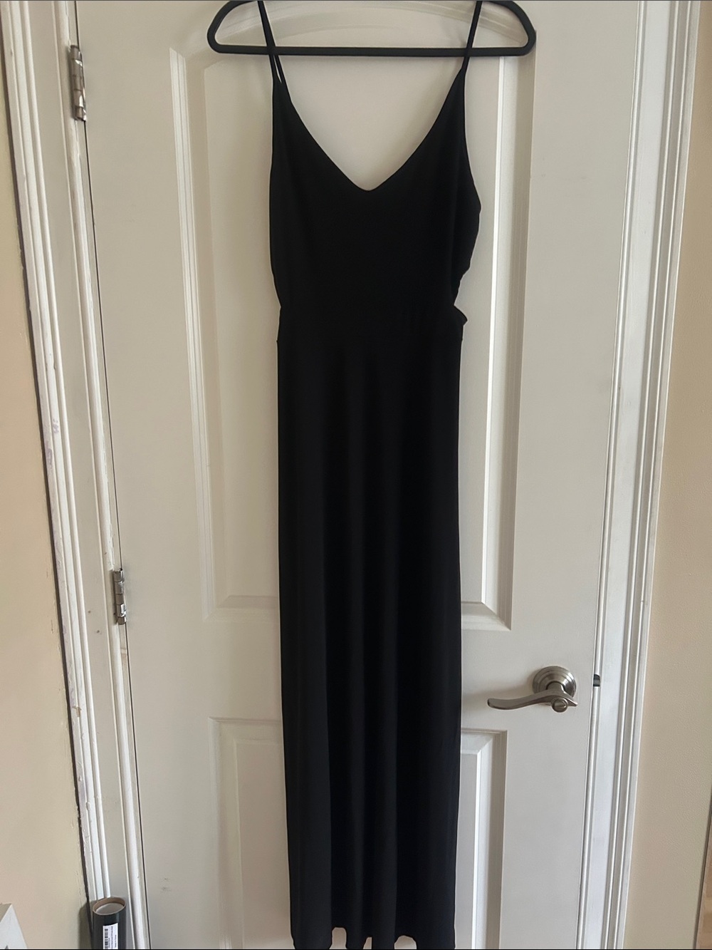 TJ Maxx - Black Spaghetti-Strap Maxi Dress